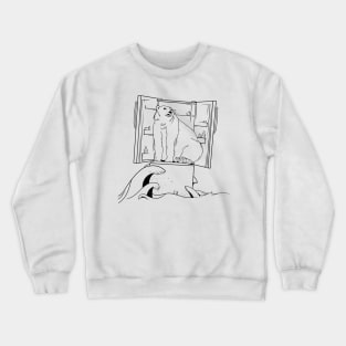 Climate Change Polar Bear Crewneck Sweatshirt